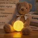 Luminária Lua Cheia 3D LED com Base – Luz Noturna Abajur para Quarto, Sala ou Presente