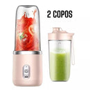 400ML 6 Lâminas Espremedor Elétrico Mini Liquidificador Portátil De Suco De Alimentos Misturador Leite