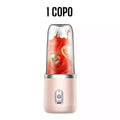 400ML 6 Lâminas Espremedor Elétrico Mini Liquidificador Portátil De Suco De Alimentos Misturador Leite