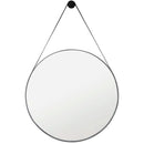 Espelho Redondo Decorativo Adnet Supenso de Parede 60cm 50cm 40cm 30cm 25cm Com Alça + Pino