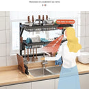 Cozinha Suspensa Modular Autossustentável Escorredor Premium 65/85CM