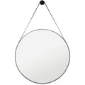 Espelho Redondo Decorativo Adnet Supenso de Parede 60cm 50cm 40cm 30cm 25cm Com Alça + Pino