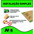 Quadro Decorativo Disciplina Foco Execução kit 3 peças