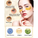 Máscaras Colágeno Trata Olheiras Adesivo Antirrugas Gel Pads Skin Care Tratamento Olhos